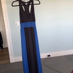 Maxi racer back cotton dress